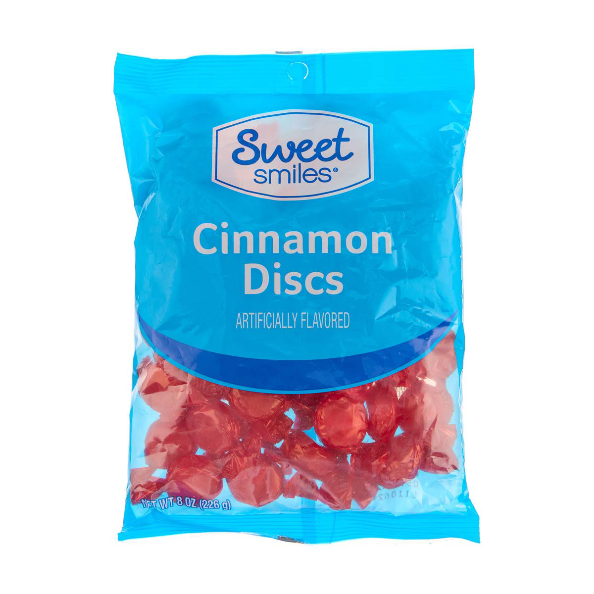 Sweet-Smiles-Cinnamon-Hard-Candy-Discs,-8-oz