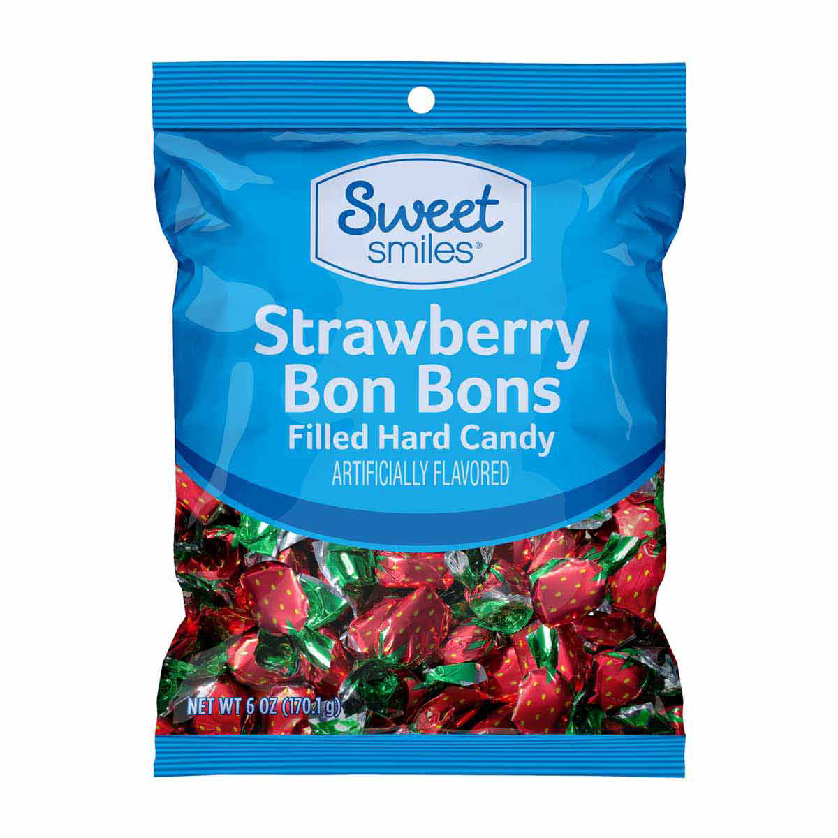 Sweet-Smiles-Strawberry-Bon-Bons-Filled-Hard-Candy,-6-oz