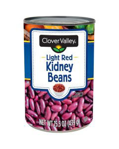 Clover Valley Light Red Kidney Beans, 15.5 oz