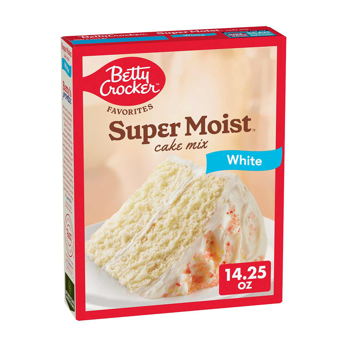 Betty Crocker Favorites Super Moist White Cake Mix, 14.25 oz