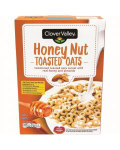 Clover-Valley-Honey-Nut-Toasted-Oats-Breakfast-Cereal,-12.25-oz