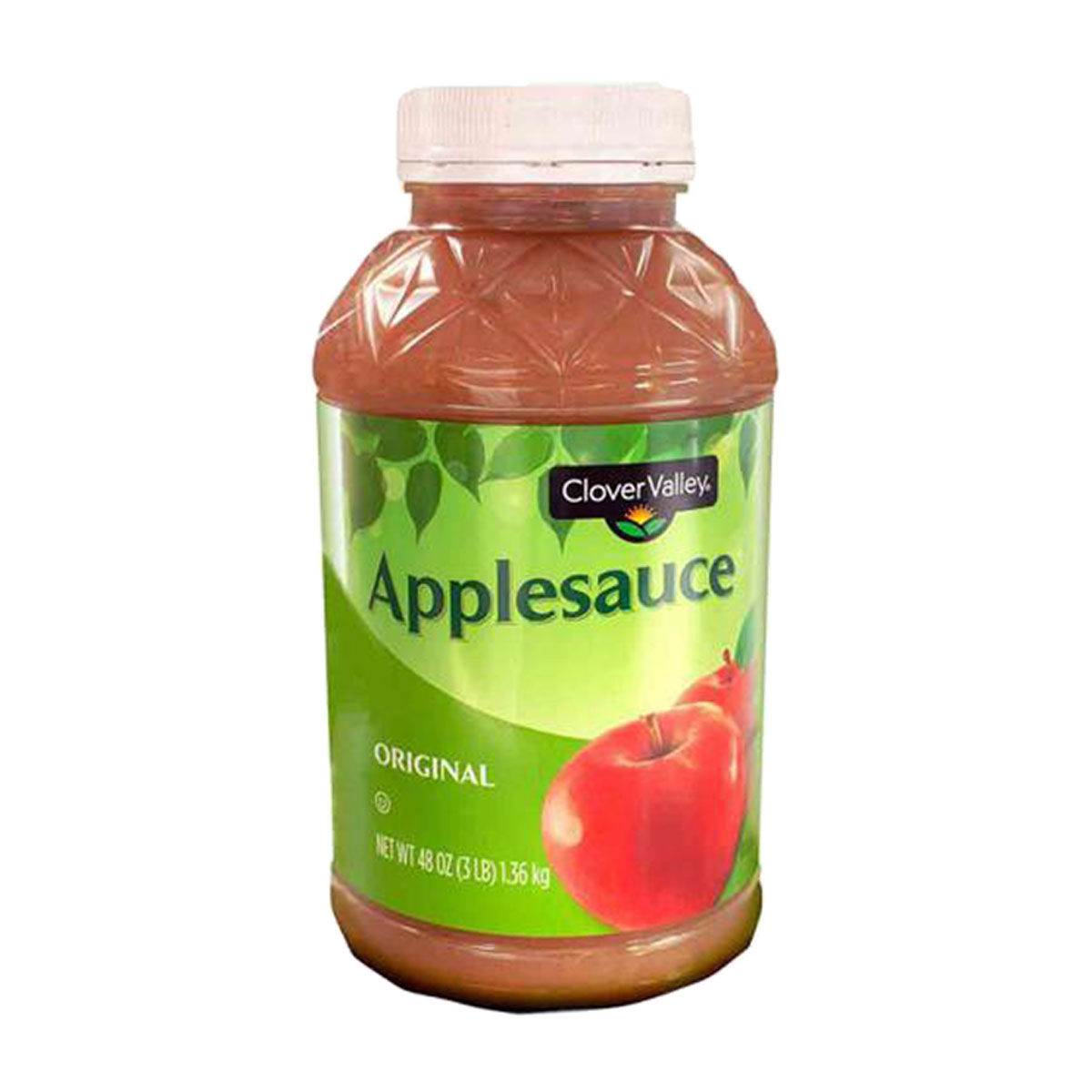 Clover Valley Applesauce, Original - 48 oz