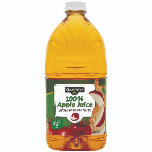 Clover-Valley-100%-Apple-Juice,-64-fl-oz