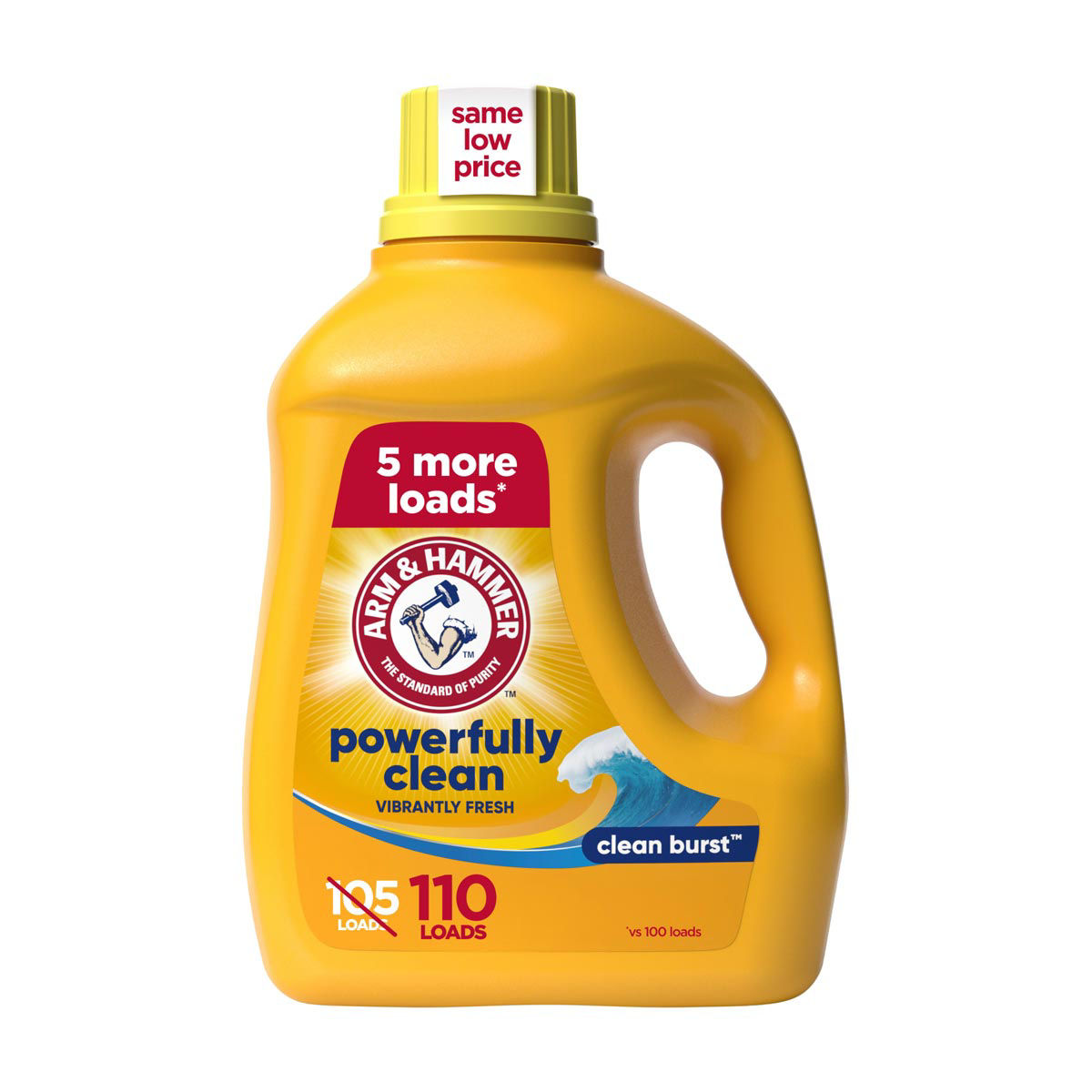 ARM-&-HAMMER-Clean-Burst,-110-Loads-Liquid-Laundry-Detergent,-110-fl-oz