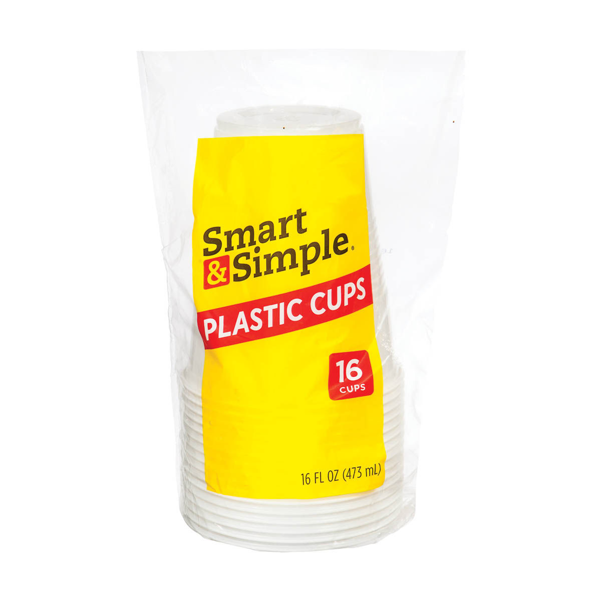 Smart-&-Simple-Clear-Plastic-Cups,-16-oz---16-ct
