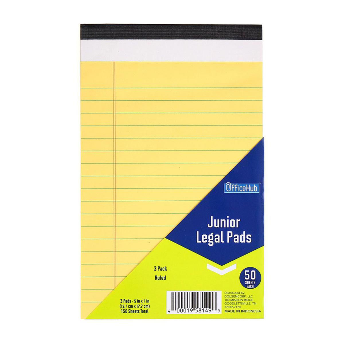 Office-Hub-Junior-Legal-Pads,-3-ct