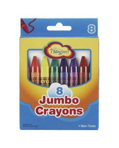 iMagine-Jumbo-Crayons,-8-ct