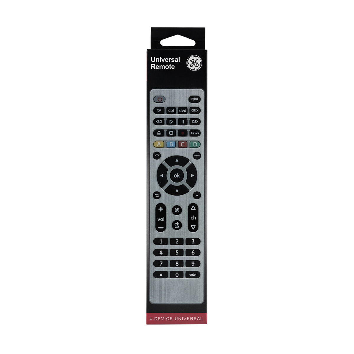 GE Universal 4 Device Remote