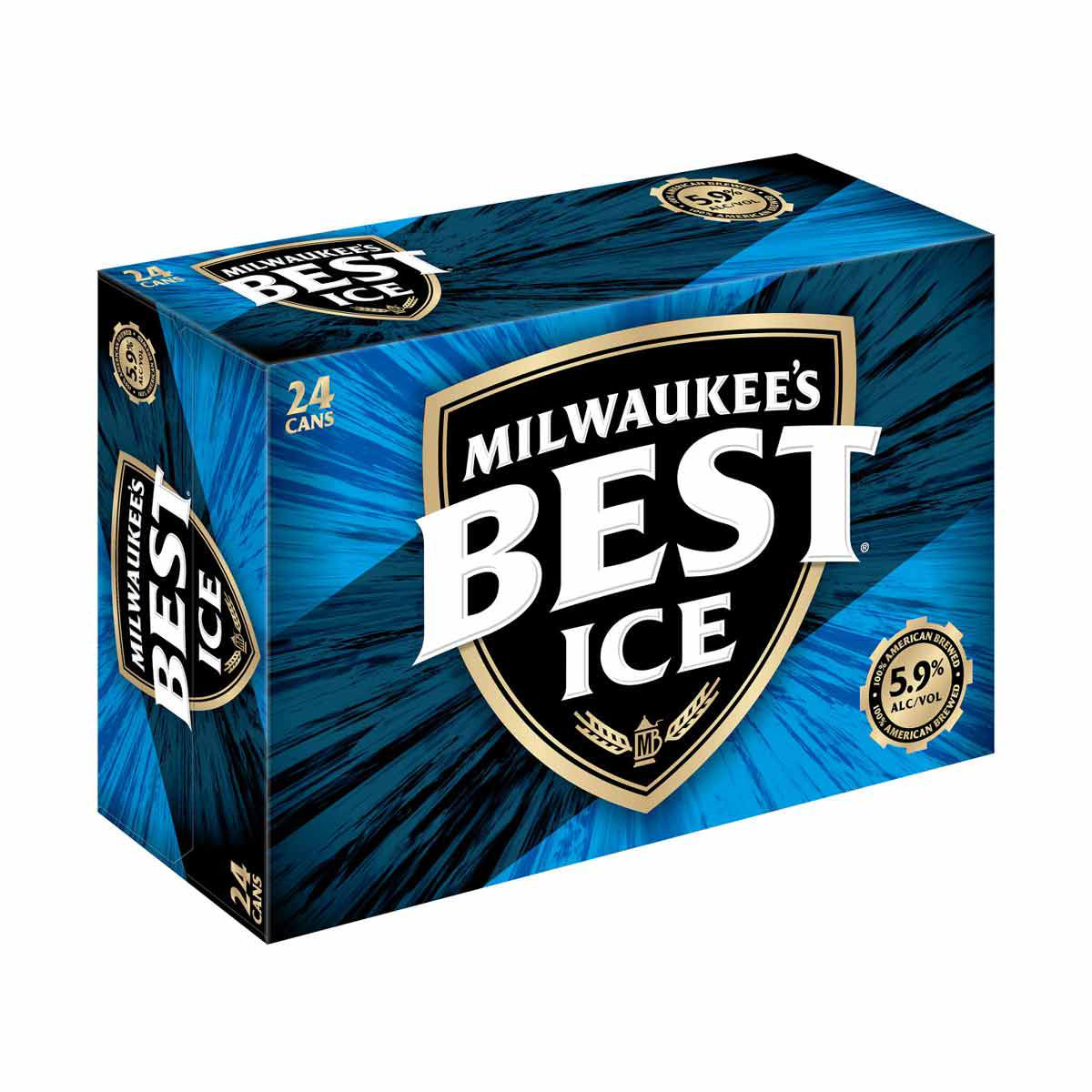 Milwaukee's Best Ice Beer, 12 fl oz cans - 24 pk