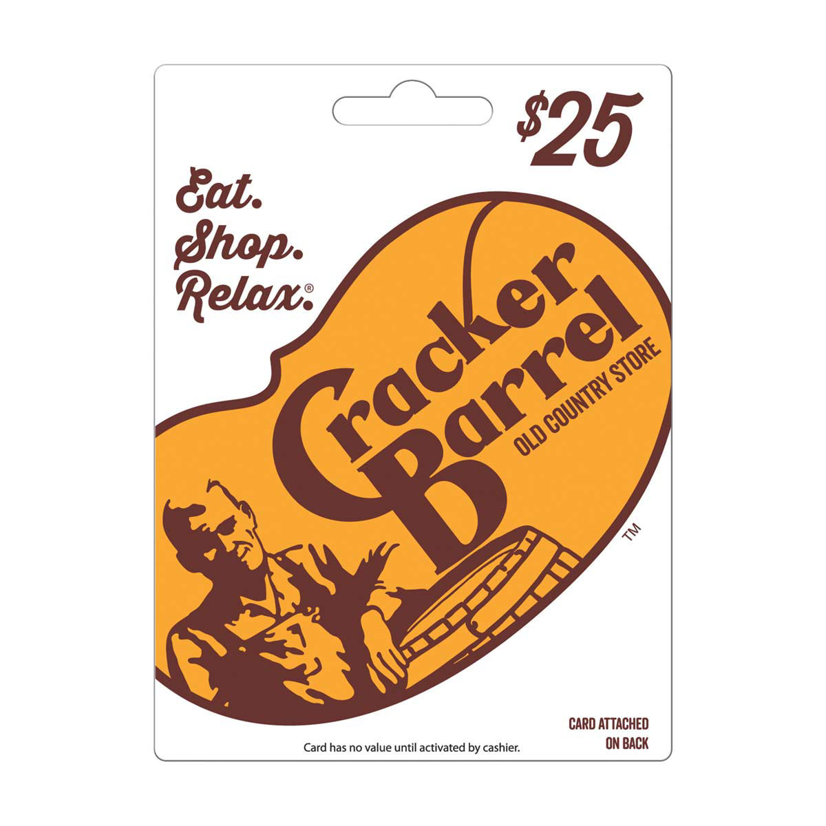 Cracker Barrel $25 Gift Card