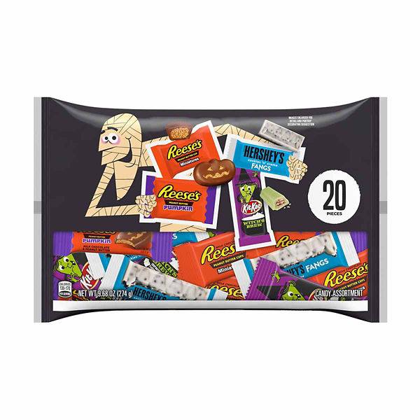 MP HERSHEY HLWN MINI 55PC LD — Dollar Tree penny item