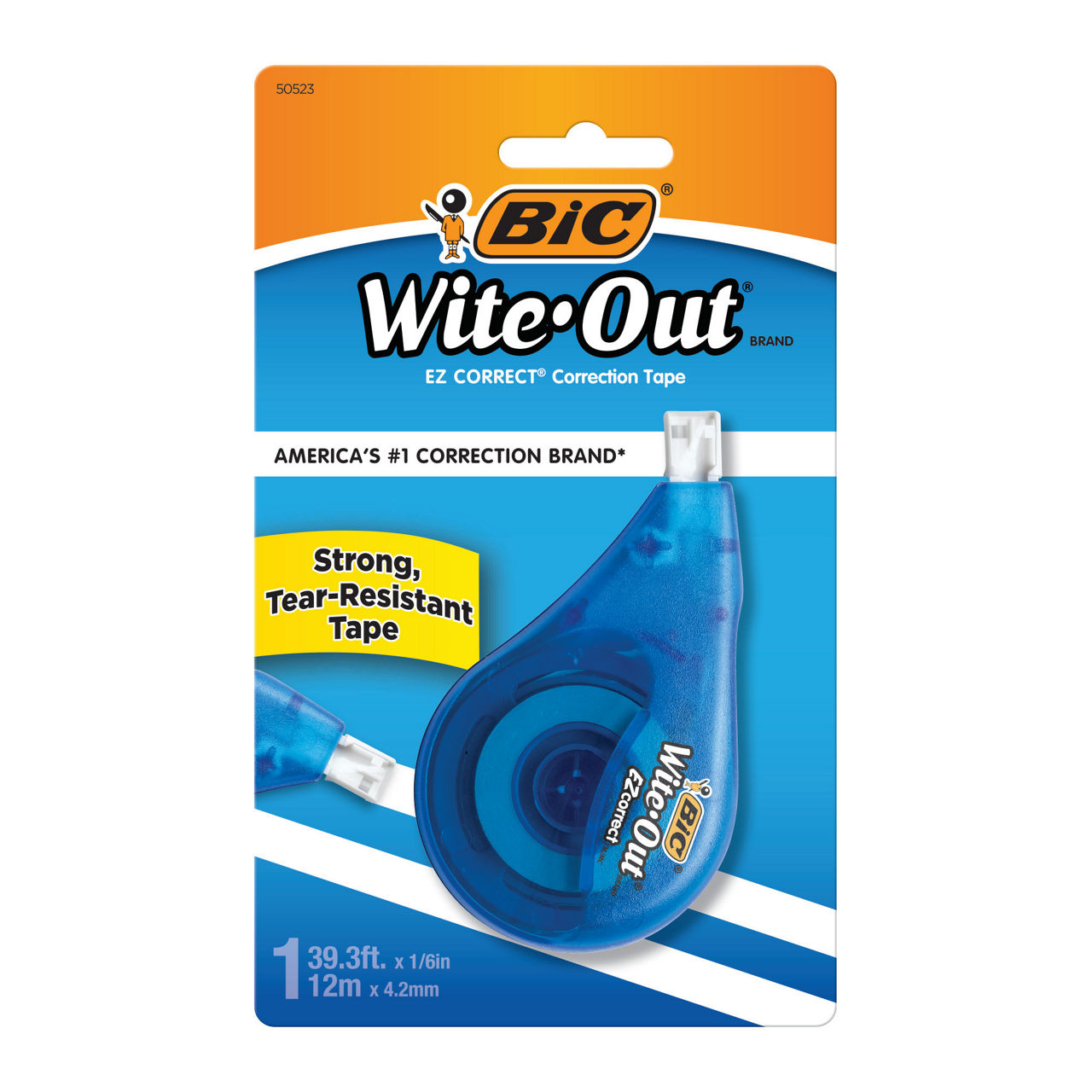 BIC Wite-Out EZ Correct: Correggi Gli Errori Al Volo! Confezione Da 6 Nastri Correttori Bianchi