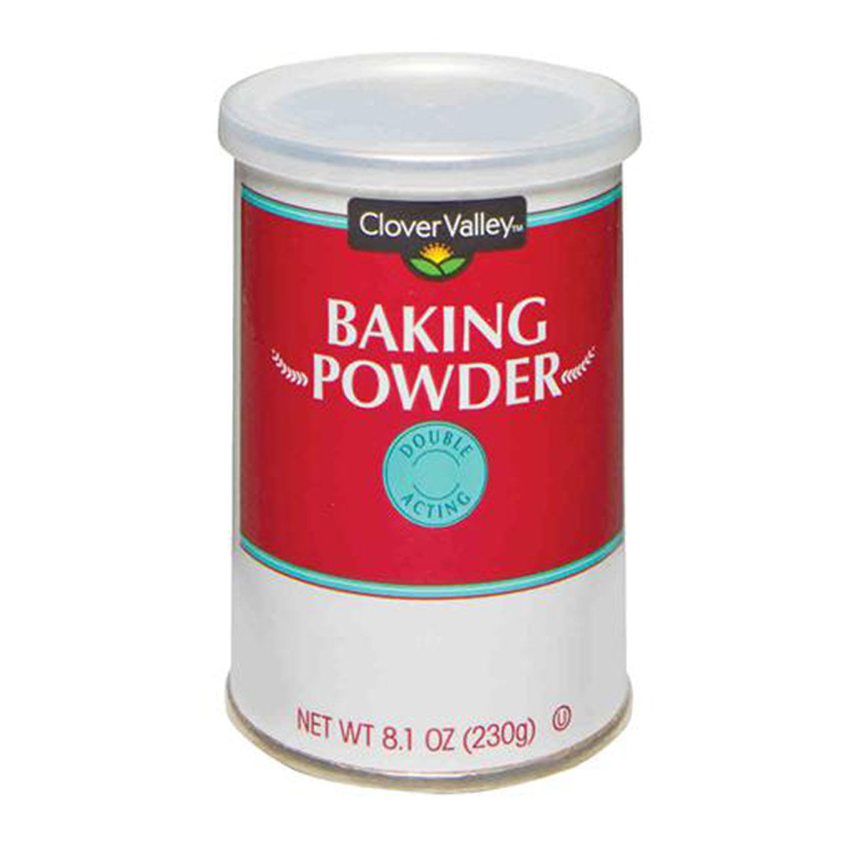 Clover Valley Baking Powder, 8.1 oz