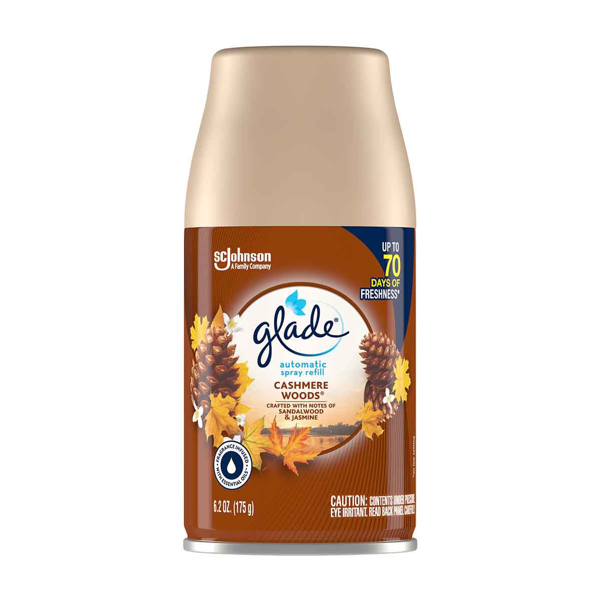 Glade-Automatic-Spray-Refill,-Air-Freshener,-Comforting-Cashmere-Woods,-6.2-oz
