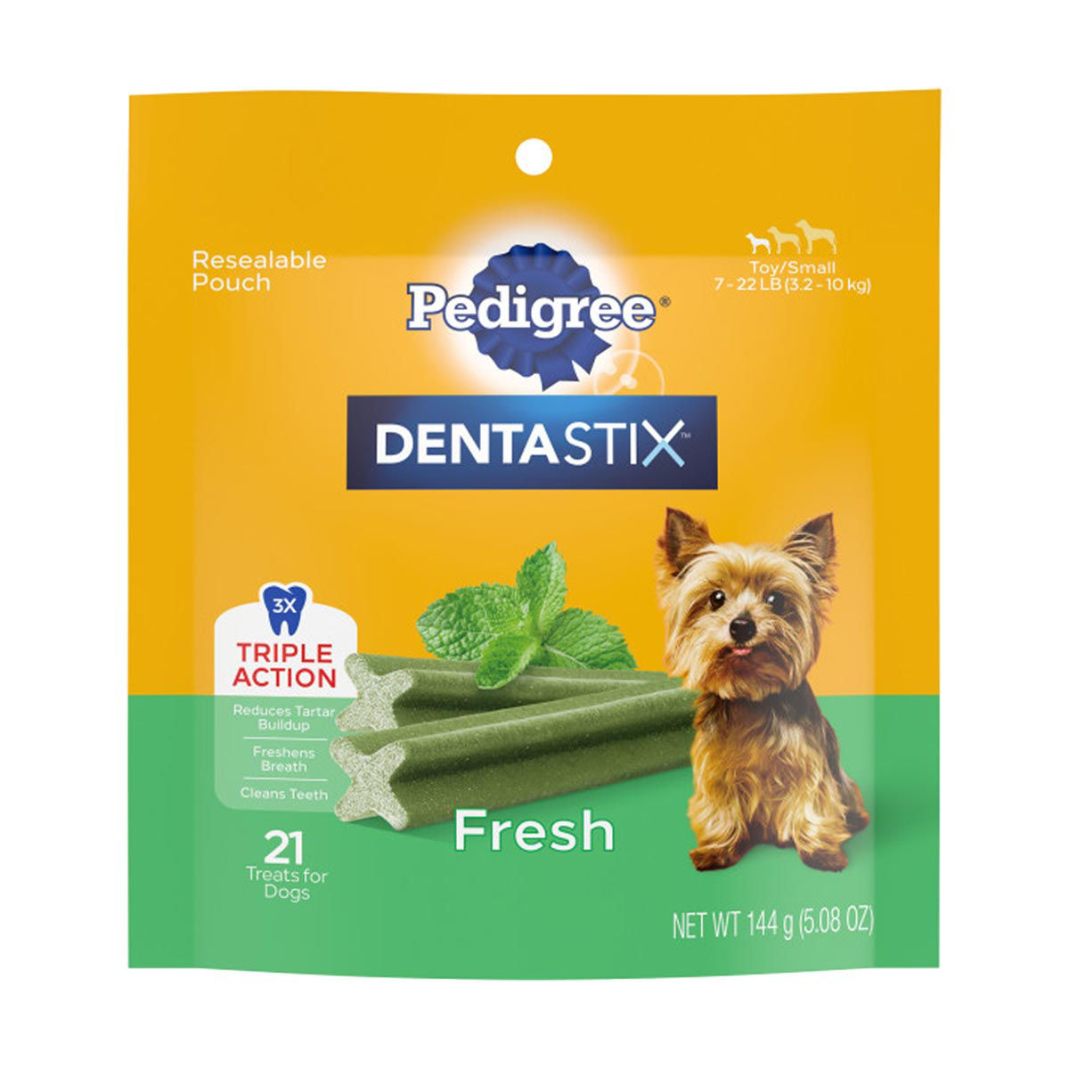 Pedigree Dog Treats Dentastix Fresh Toy, Small