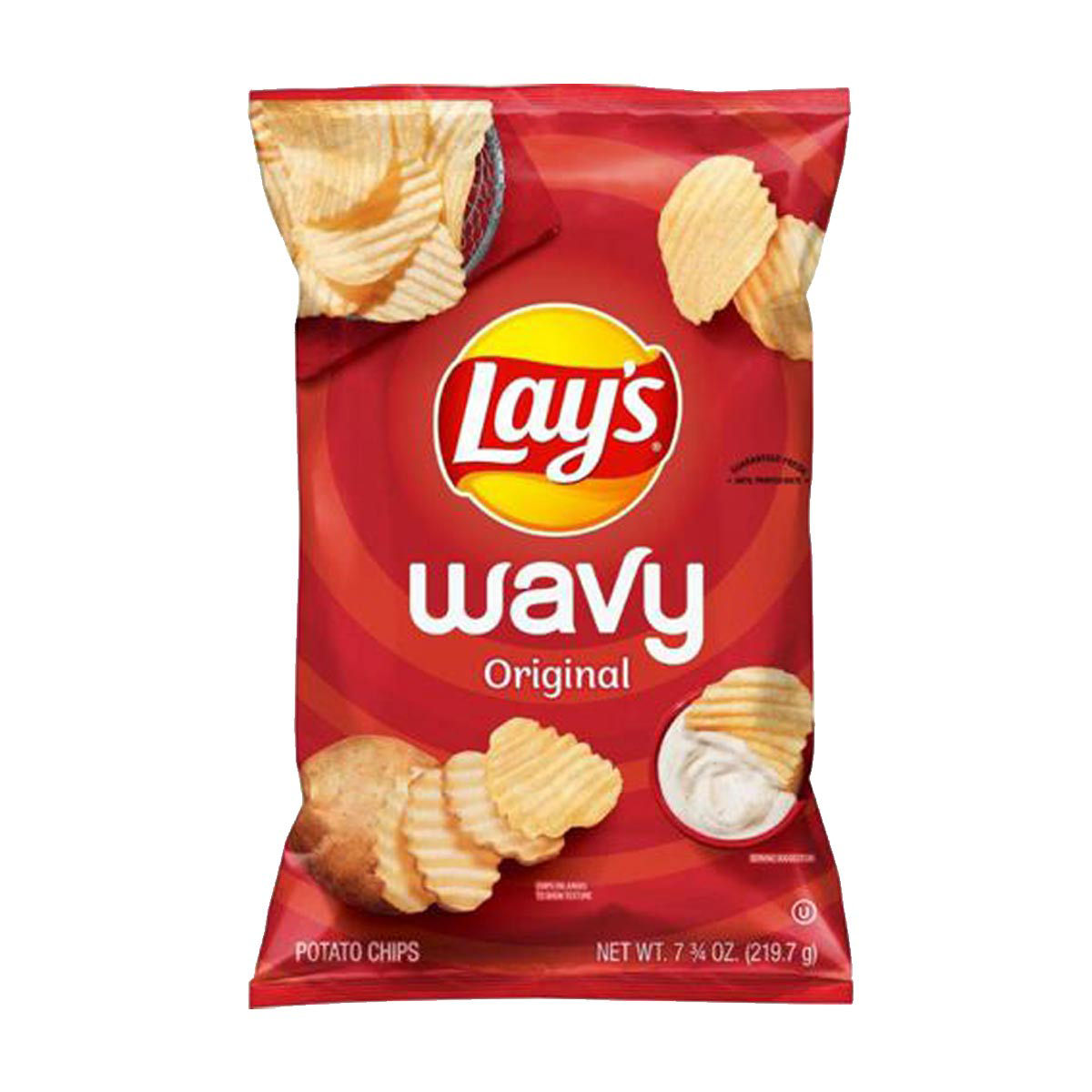 Lays-Wavy-Original-Potato-Chips,-7.75-oz-Bag