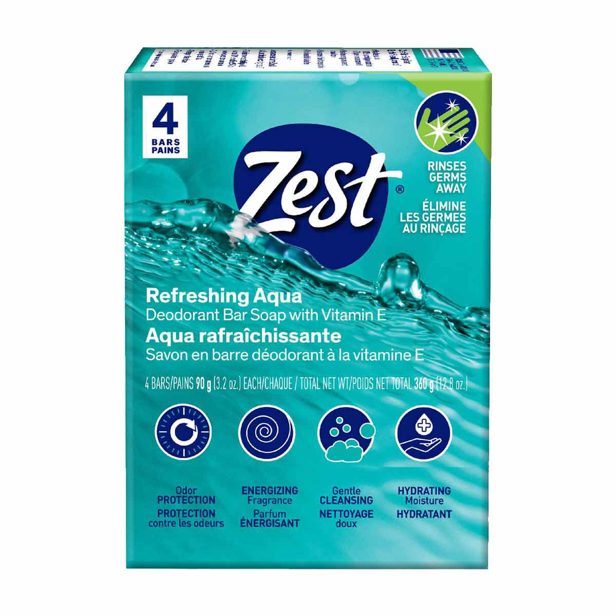 Zest-Refreshing-Aqua-Deodorant-Bar-Soap-with-Vitamin-E,-4-pk