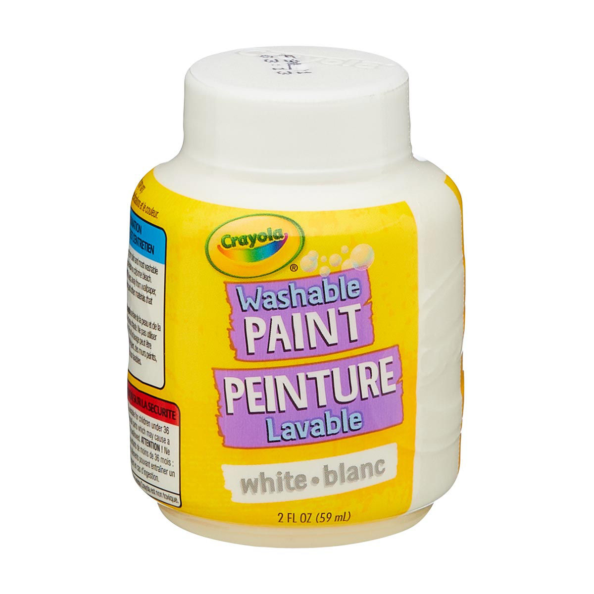 Crayola White Washable Paint, 2 fl oz