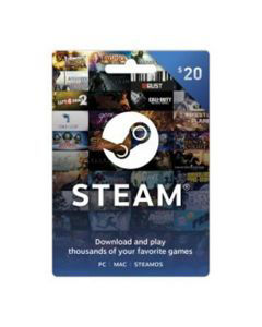 Steam $20 Gift Card