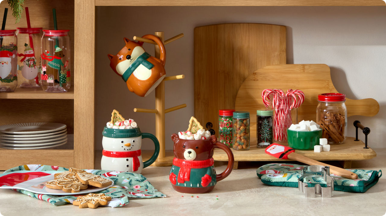 Simply for You by Hallmark — holiday mugs, drinkware and seasonal kitchen accessories