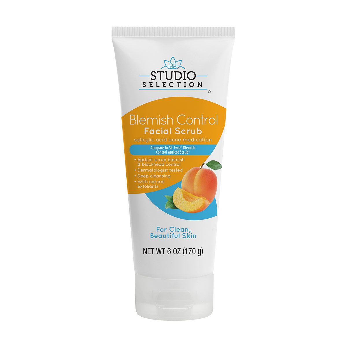 Studio-Selection-Blemish-Control-Facial-Scrub,-6-oz