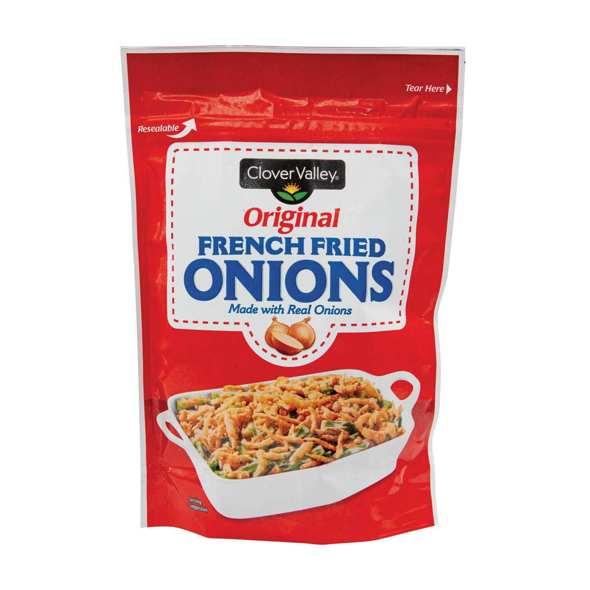 Clover Valley Christmas Original French Fried Onions, 6 oz