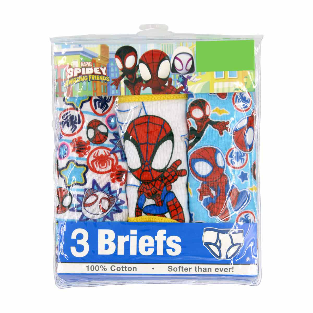 Spidey & His Amazing Friends Toddler Boy Briefs, Size 2T/3T, 3 pk