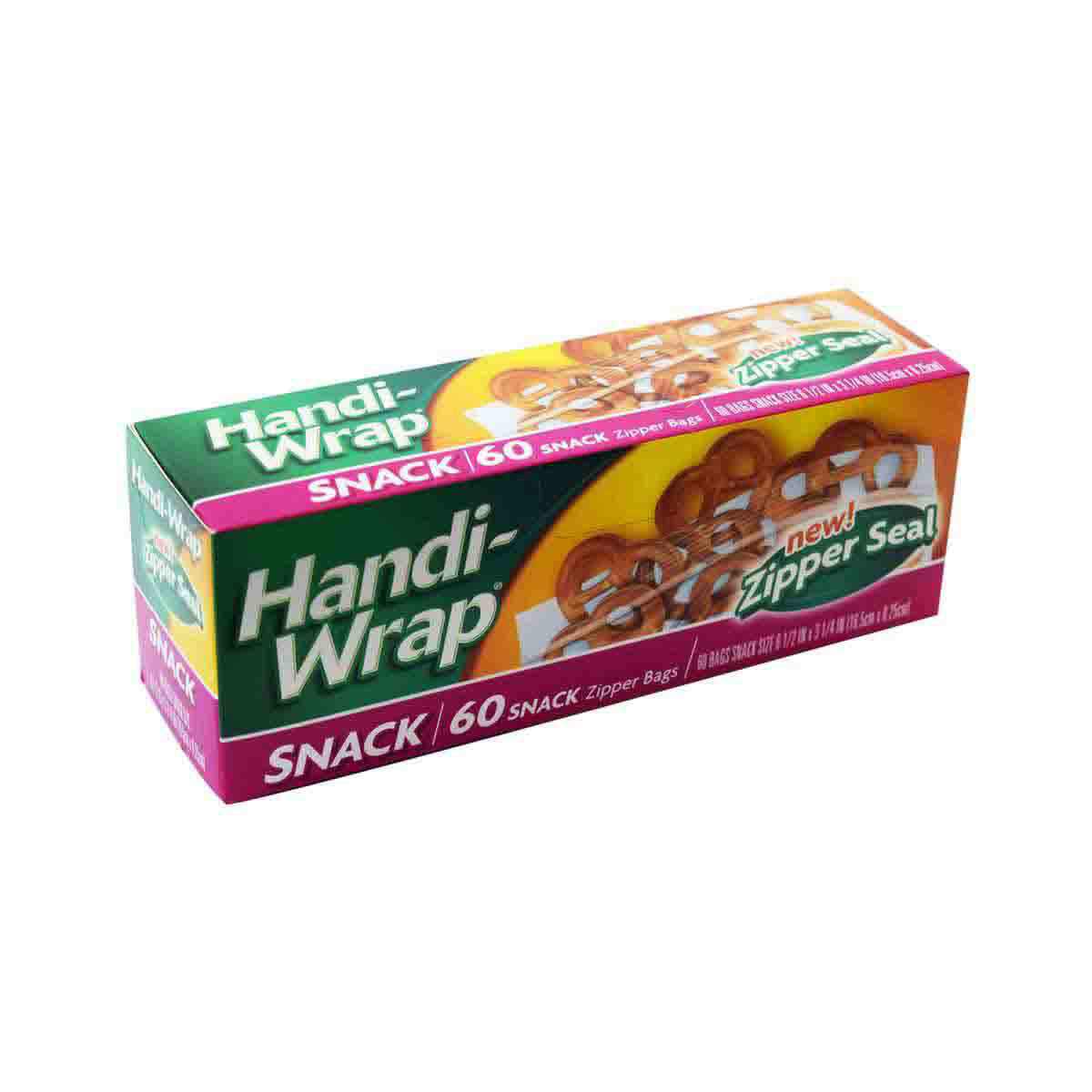 Handi-Wrap Snack Bags, 60 ct