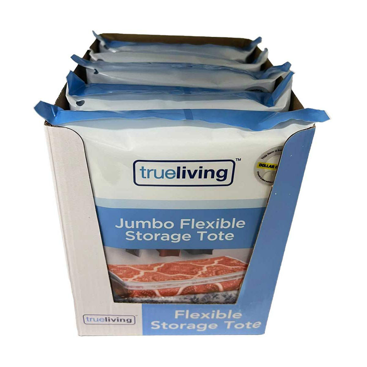 True-Living-Jumbo-Flexible-Storage-Tote,-Clear,-15.75-in-x-26-in-x-11.88-in,-1-ct