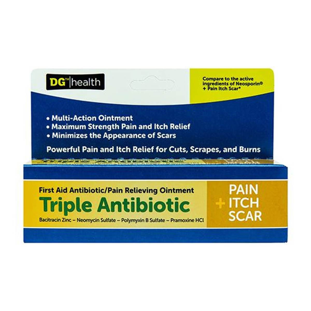 DG Health Triple Antibiotic Plus Scar, 1 oz
