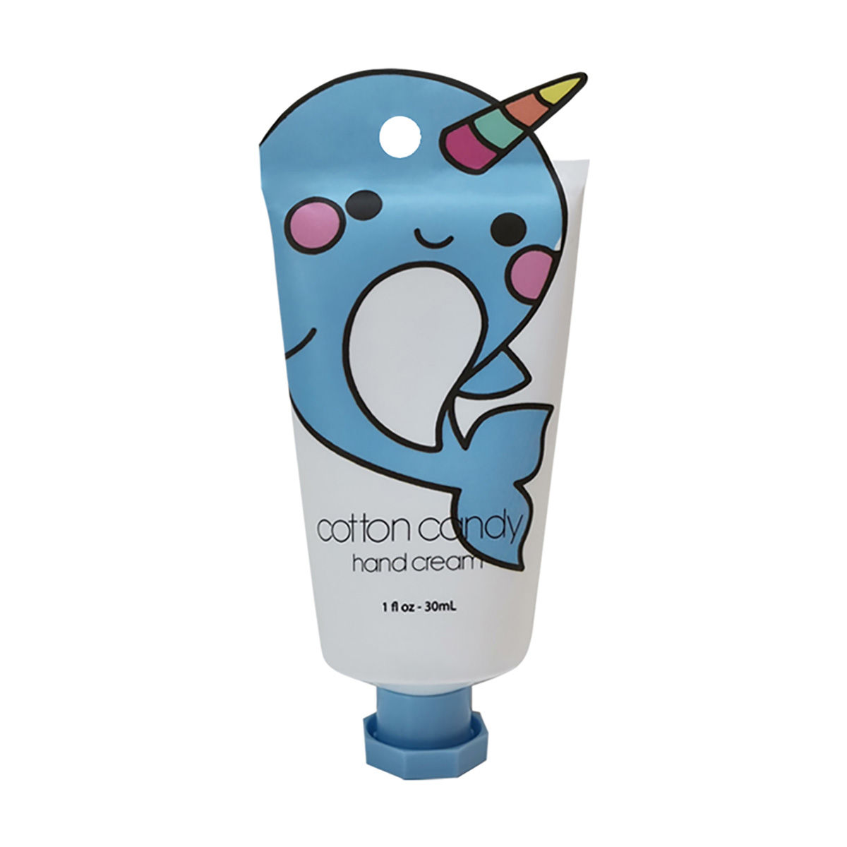 Narwhal-Shaped Cotton Candy Hand Cream, 1 fl oz