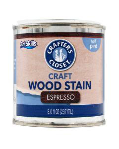 ArtSkills-Crafter's-Closet-Craft-Wood-Stain,-Espresso,-Half-Pint