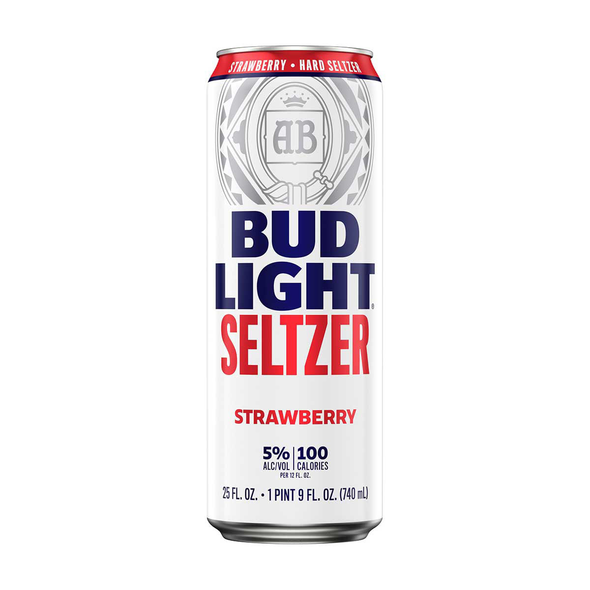 Bud Light Seltzer, Strawberry, 25 fl oz Can, 1 ct