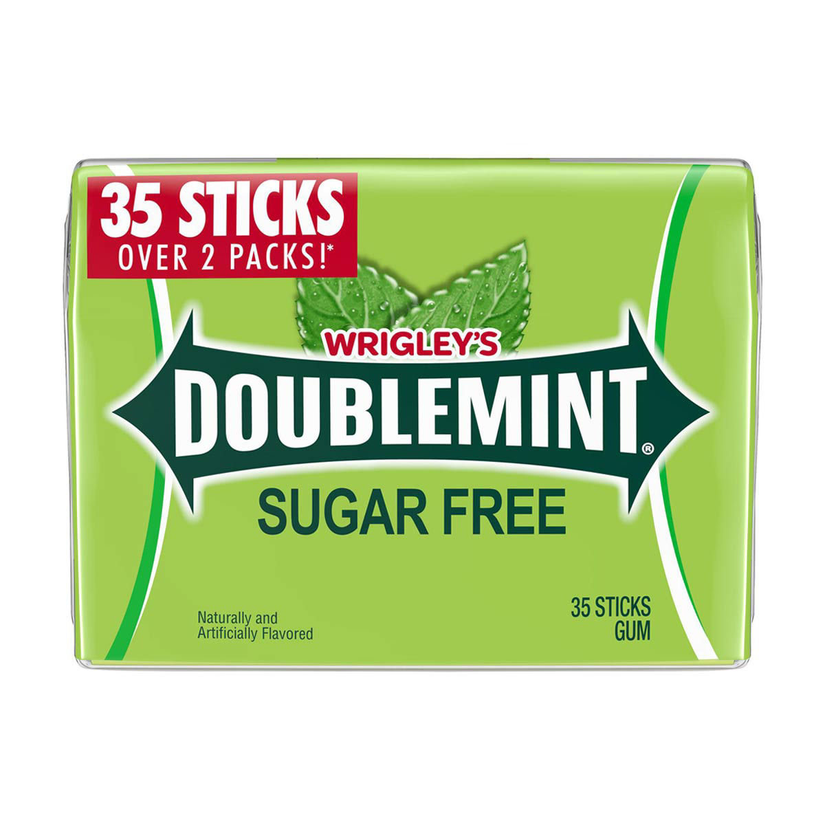 Doublemint Sugar Free Chewing Gum, 35 pc