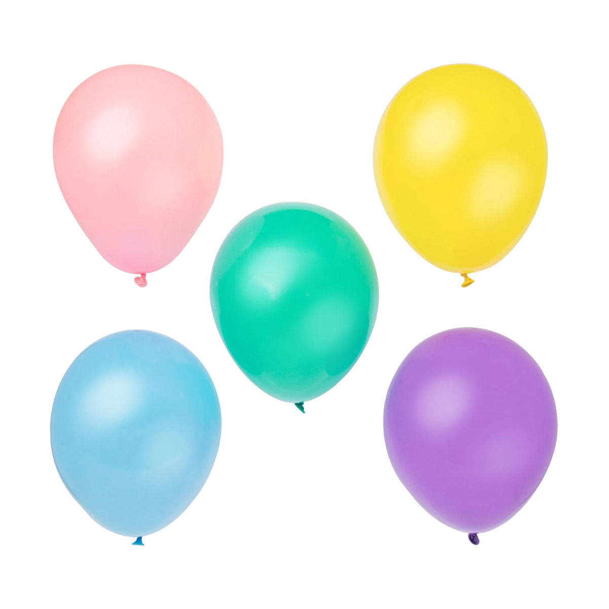 321-Party!-9"-Latex-Pastel-Balloons,-20-ct