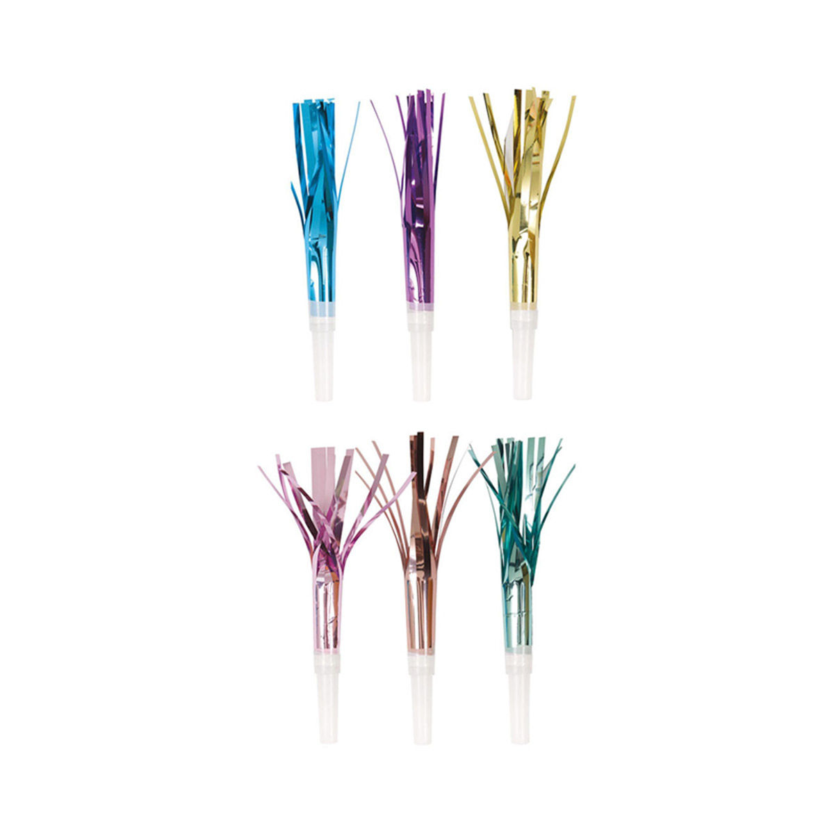 Metallic Foil Fringe Squawkers