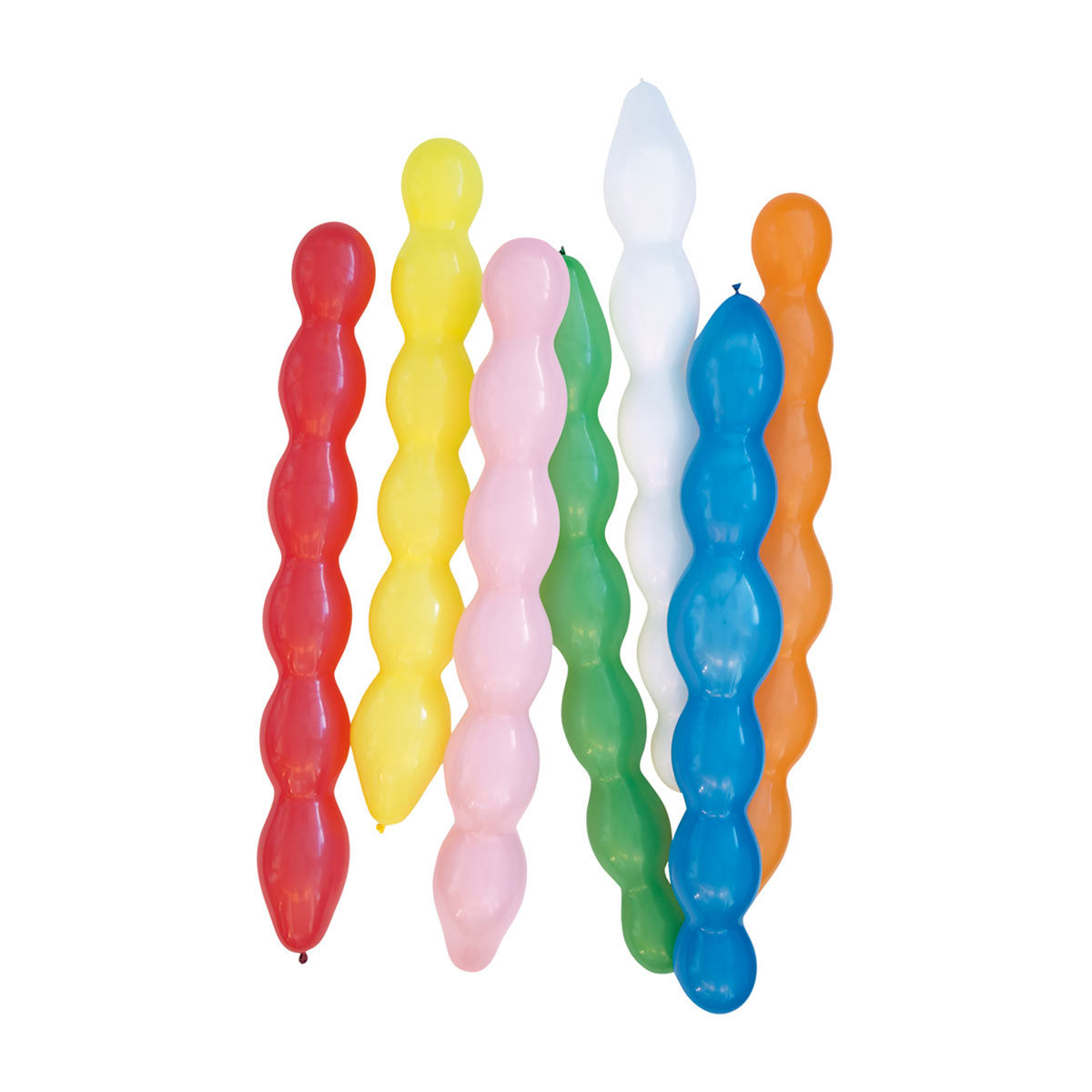 Squiggly Latex Balloons, Assorted