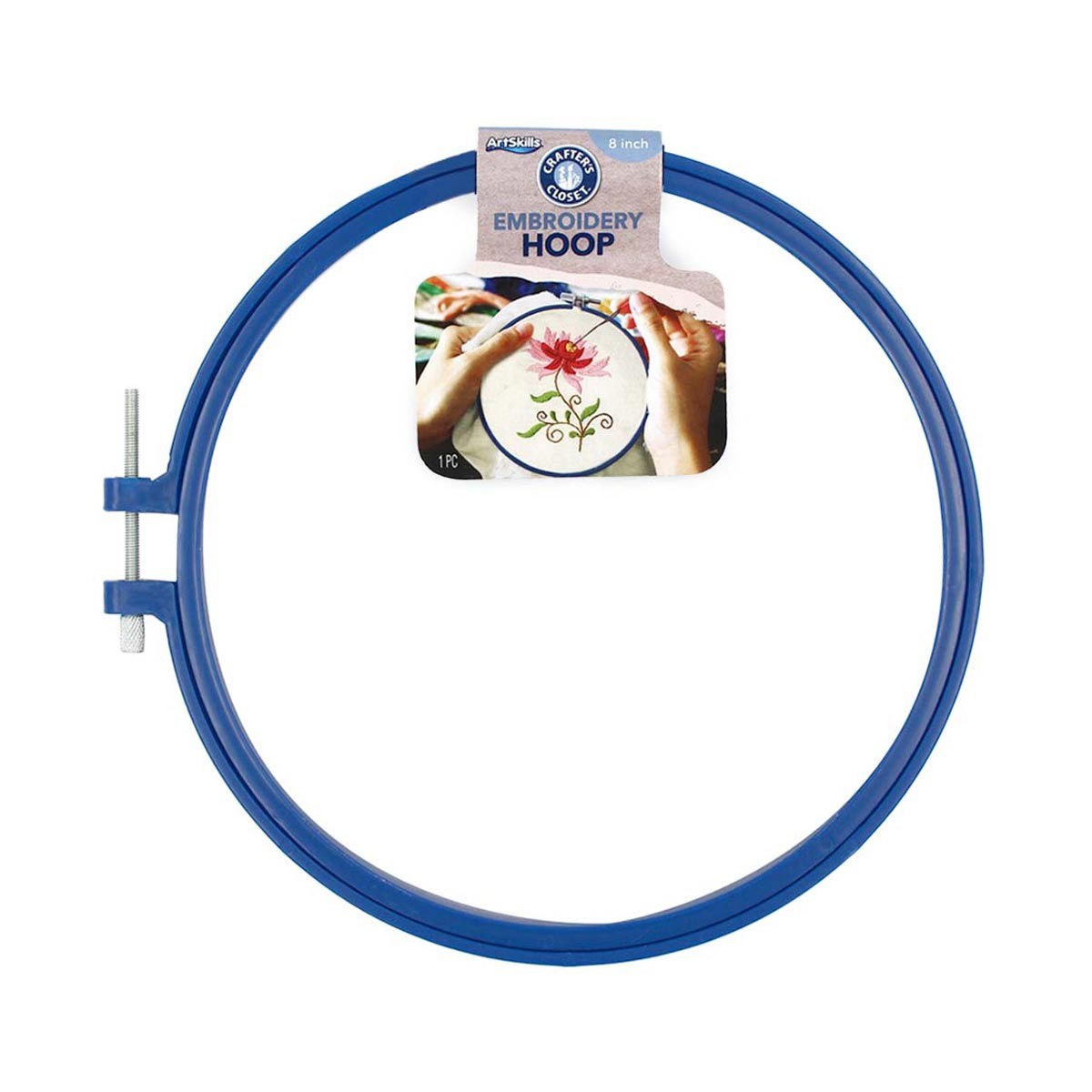 Crafter's Closet Embroidery Hoop, 8 in