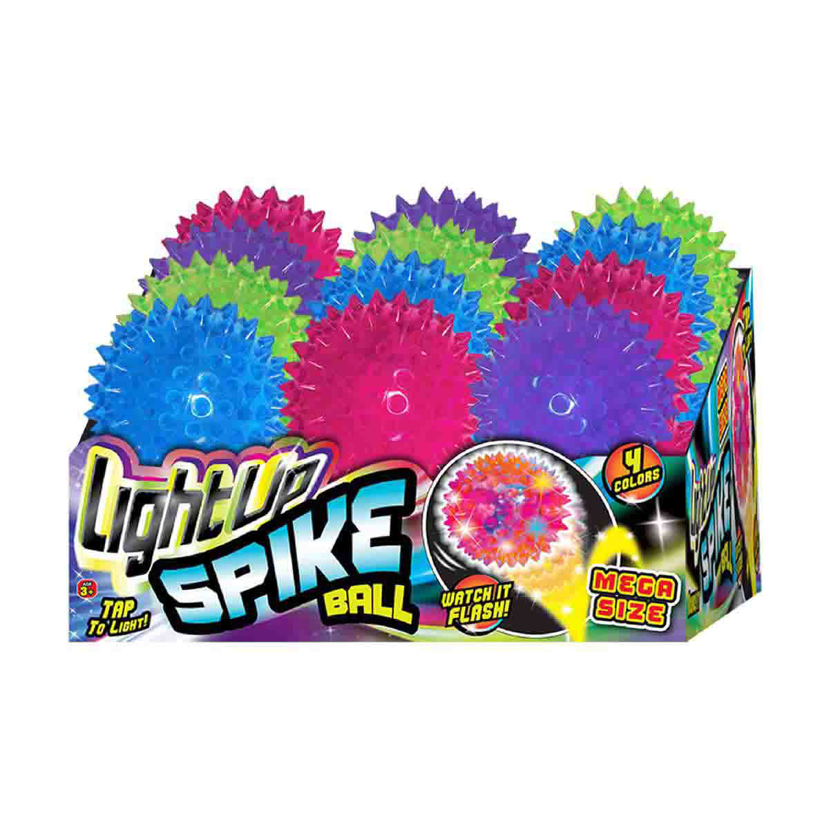 Light Up Mega Size Spike Ball