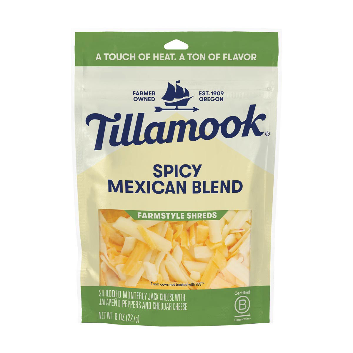 Buy Tillamook Spicy Mexican Blend Farmstyle Shreds, 8 oz from
