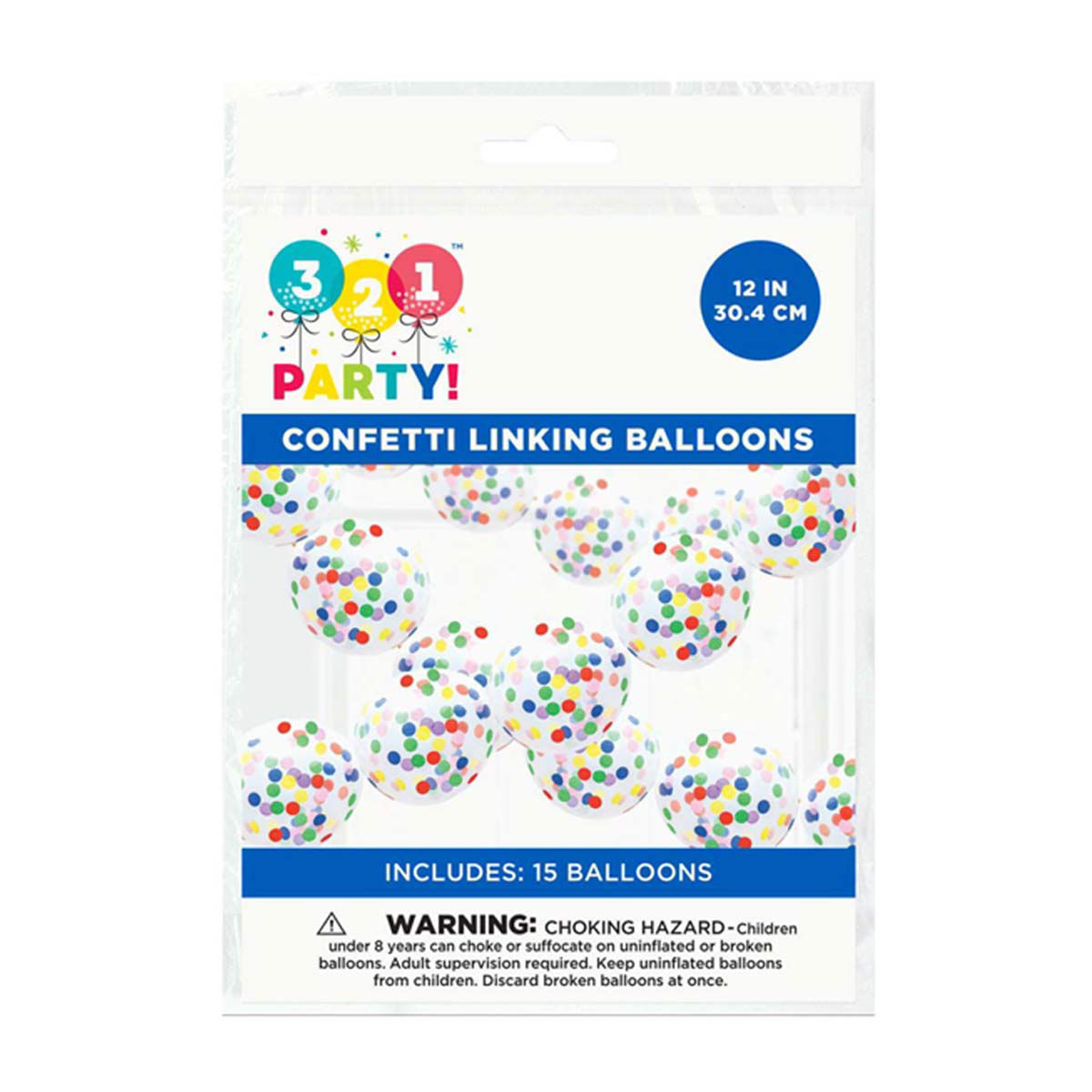Confetti Linking Balloons