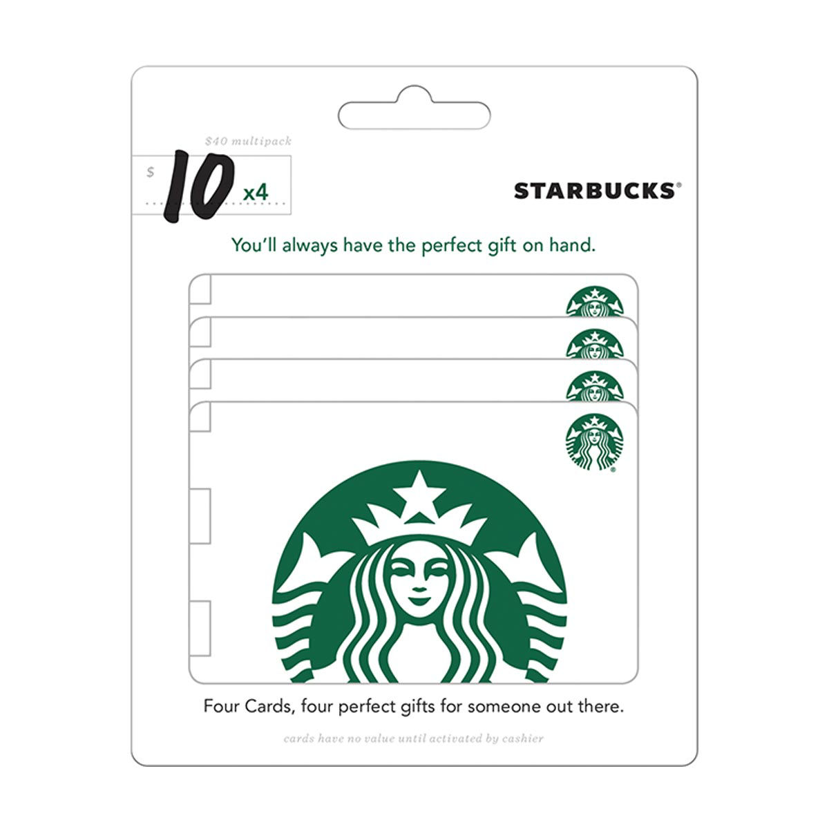 Starbucks $40 Multi-Pack Gift Cards