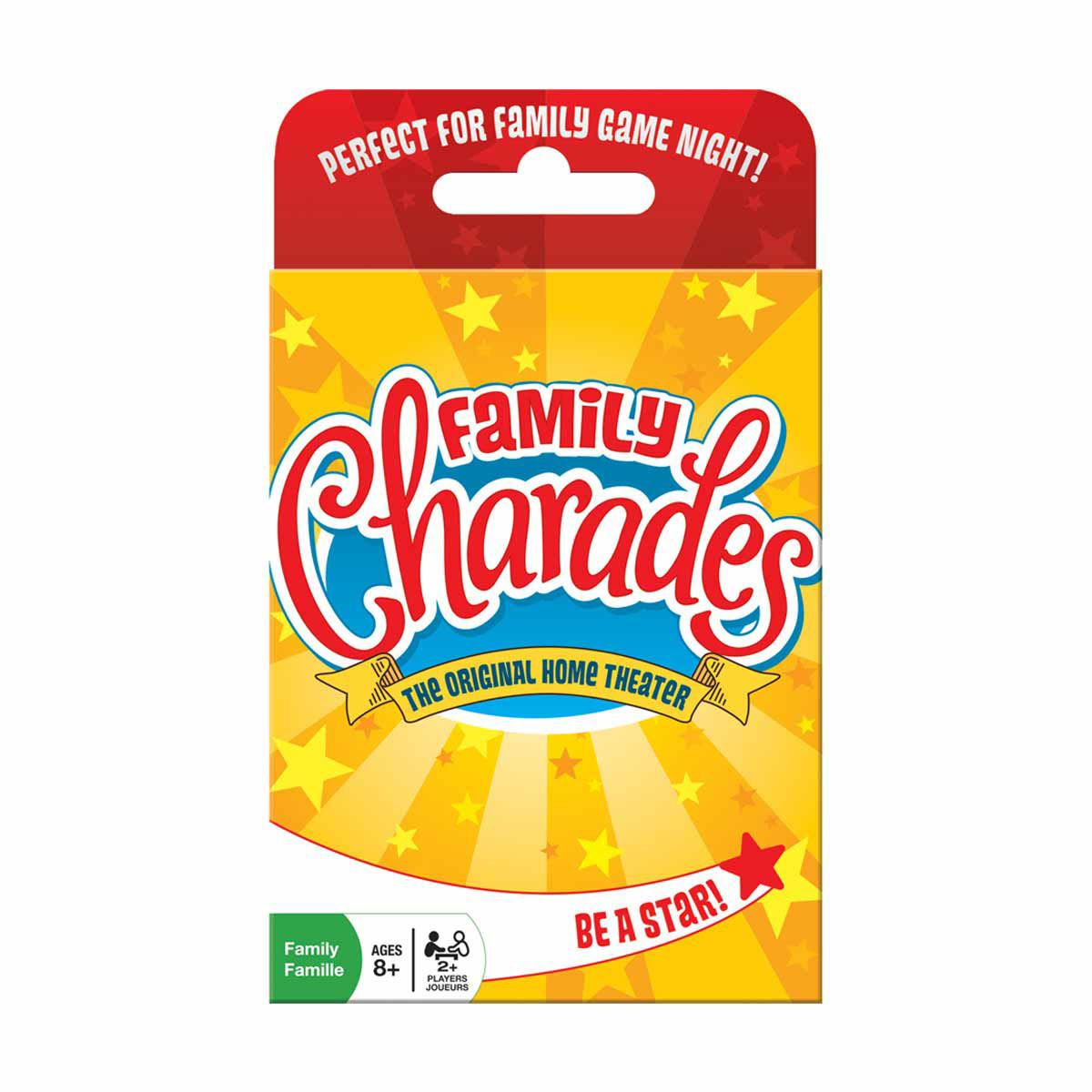 Classic Family Charades The Original Home Theater Card Game