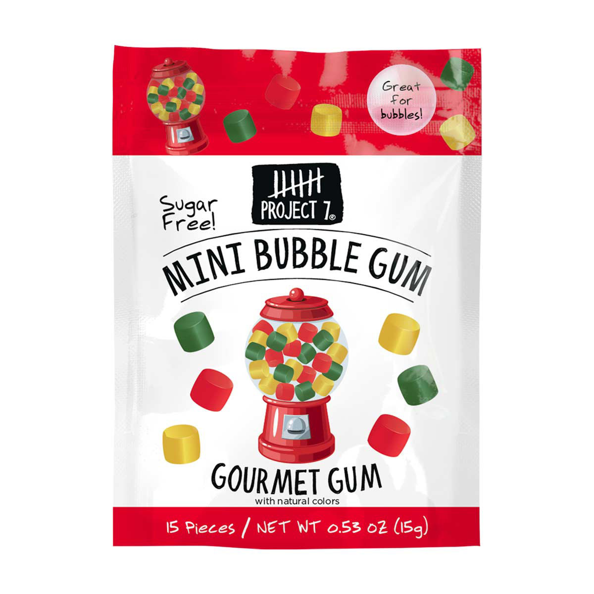 Buy Project 7 Gourmet Mini Bubble Gum, 15 ct from Dollar General ...