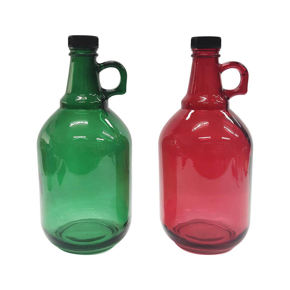 Tinted Growler Jug with Handle, 2 Assorted Colors