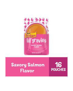 Buy Purina Friskies Lil' Gravies Savory Salmon Flavor Cat Food
