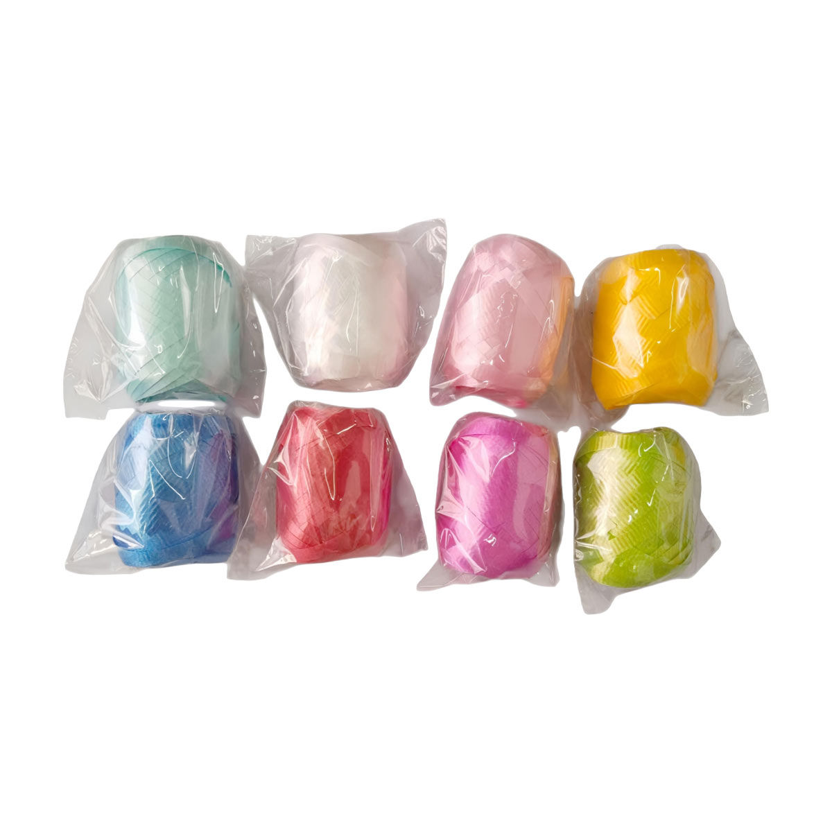 Colorful Durable Curling Ribbon, 8 Assorted Colors
