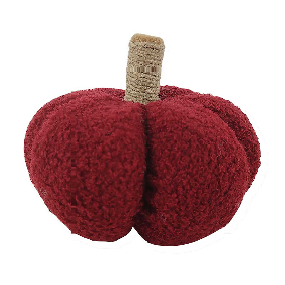 Fabric Pumpkin Décor, Red