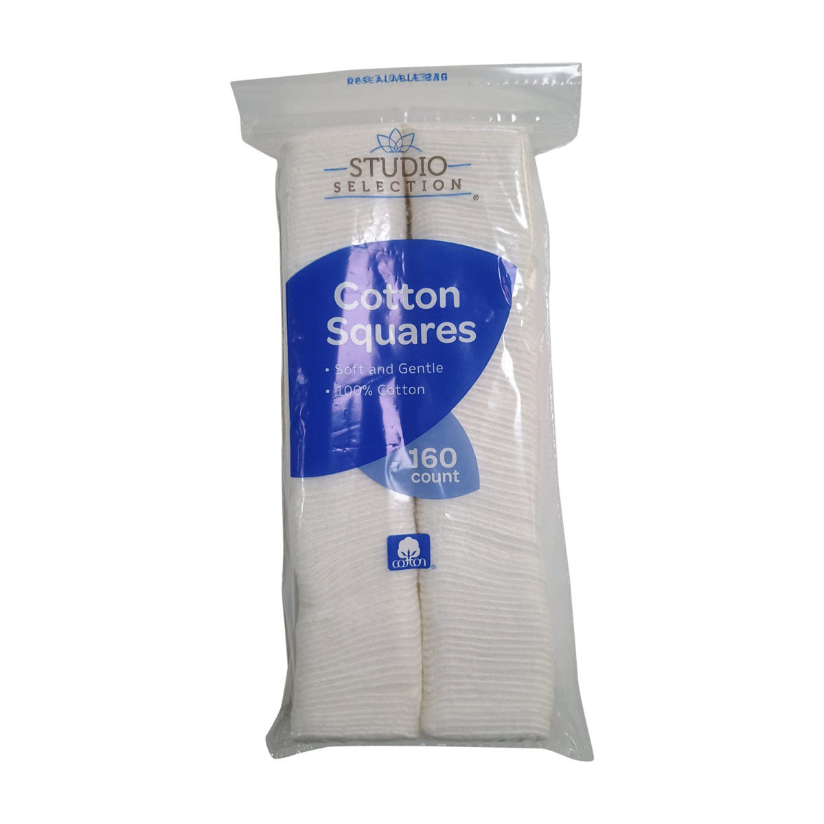 Studio-Selection-Cotton-Squares,-160-ct