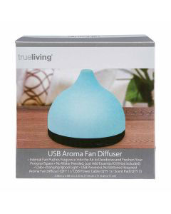 Buy True Living USB Aroma Fan Diffuser from Dollar General - available